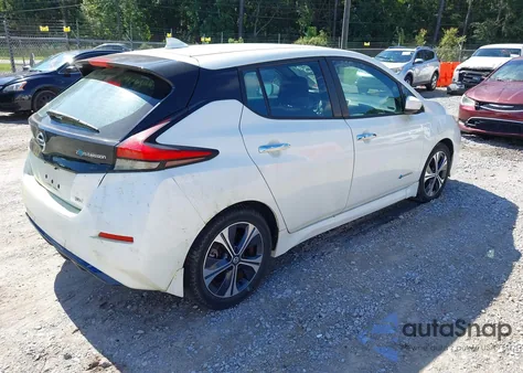 2018 Nissan Leaf Sv z USA, uszkodzony, nr VIN 1N4AZ1CP1JC303769